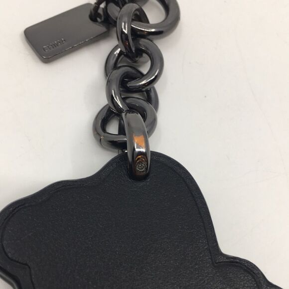 Coach Limited Edition Embroidered Cactus Leather Bag Charm w/ Gunmetal Hardware - Picture 8 of 16